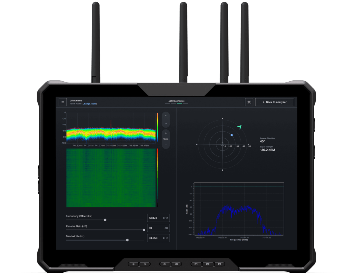 Dark Compass-Next generation TSCM signal finding TSCM analyser